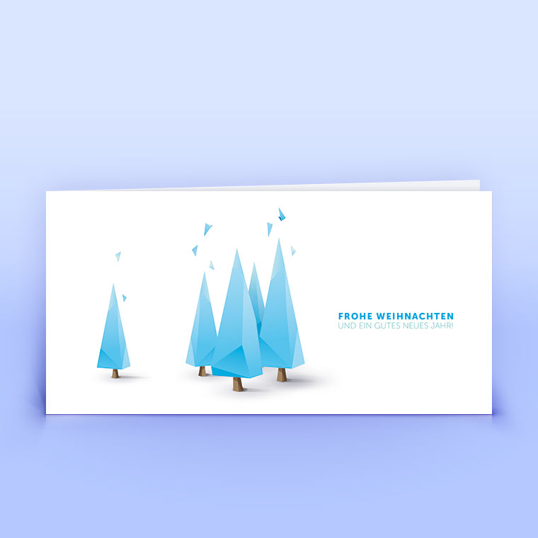 Eco Cards Weihnachtskarten Moderne Weihnachtsbaumchen